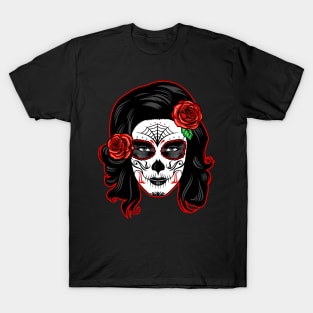 Sugar Skull Lady T-Shirt